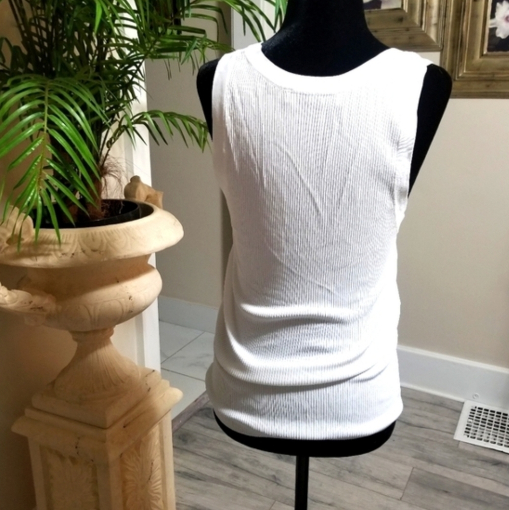 XL Zara Basic Ribbed Tank Top - Picture 2 of 5